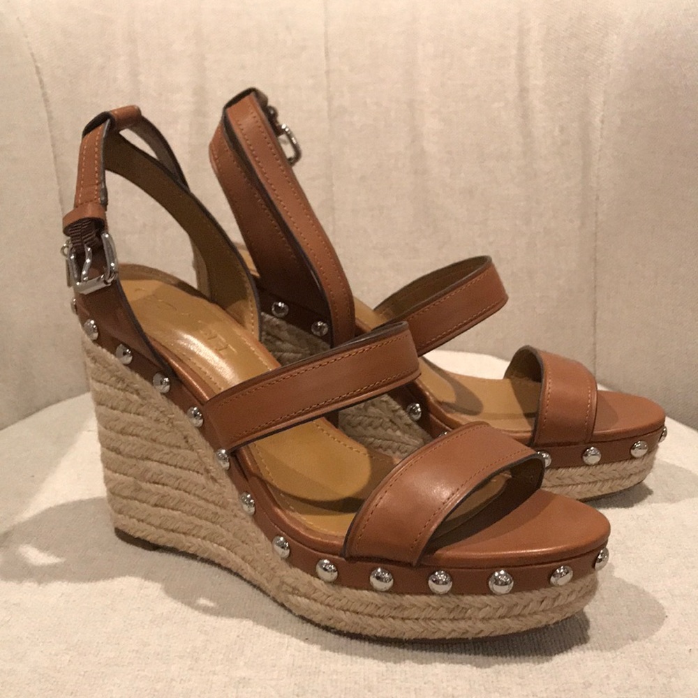 Coach Espadrille Wedges